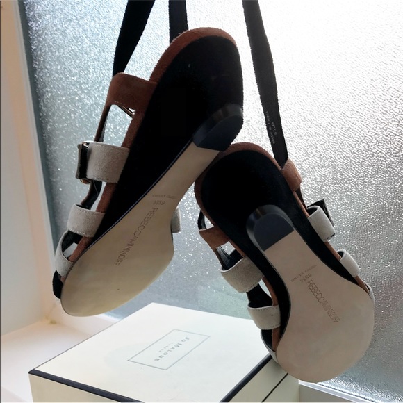 Rebecca Minkoff Suede Wedge Sandals - Picture 6 of 10